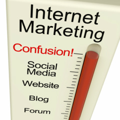 Internet marketing confusion, website building, SEO
